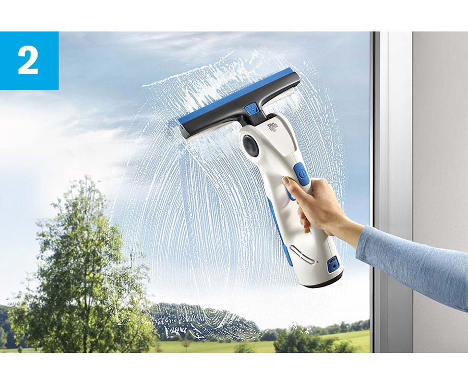 2-in-1 Raamreiniger met Telescoopsteel en Draaibaar Kop - Efficiënte 2-in-1 Raamreiniger met Telescoopsteel en Draaibaar Kop - Efficiënte