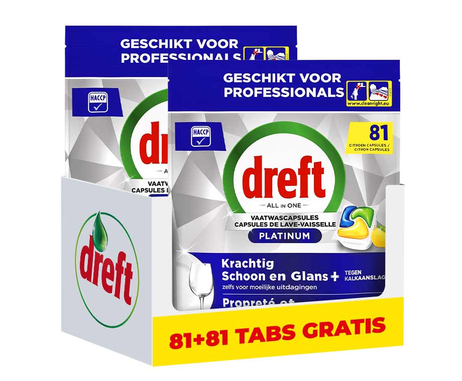 Dreft Vaatwastabs Platinum All-In-One