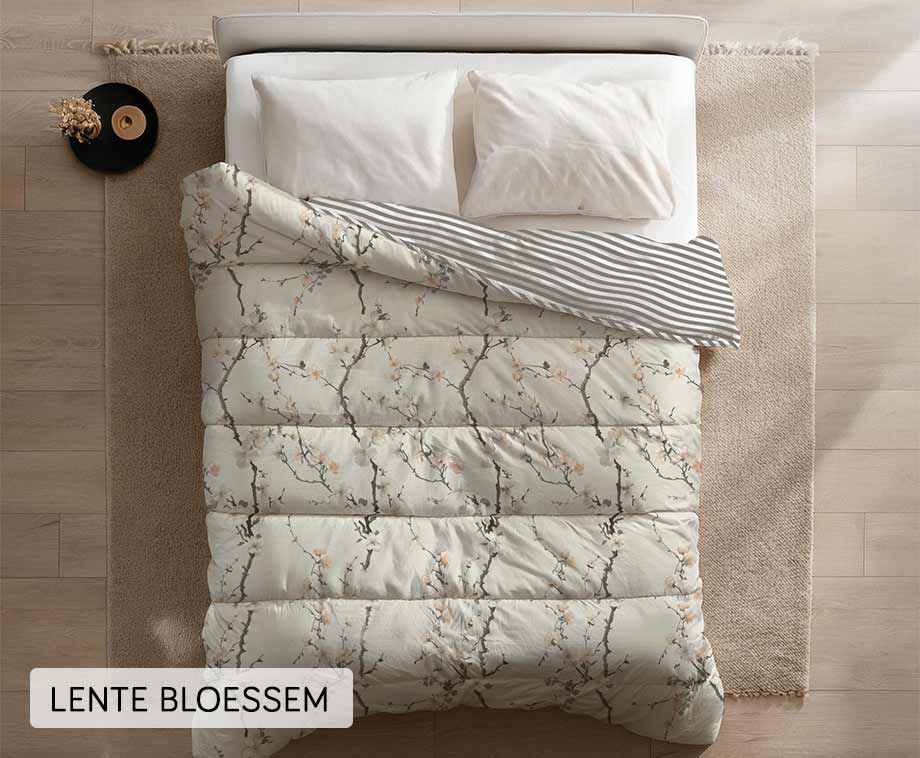Eazy Dekbed Met Print 240 x 200 cm Lente bloesem