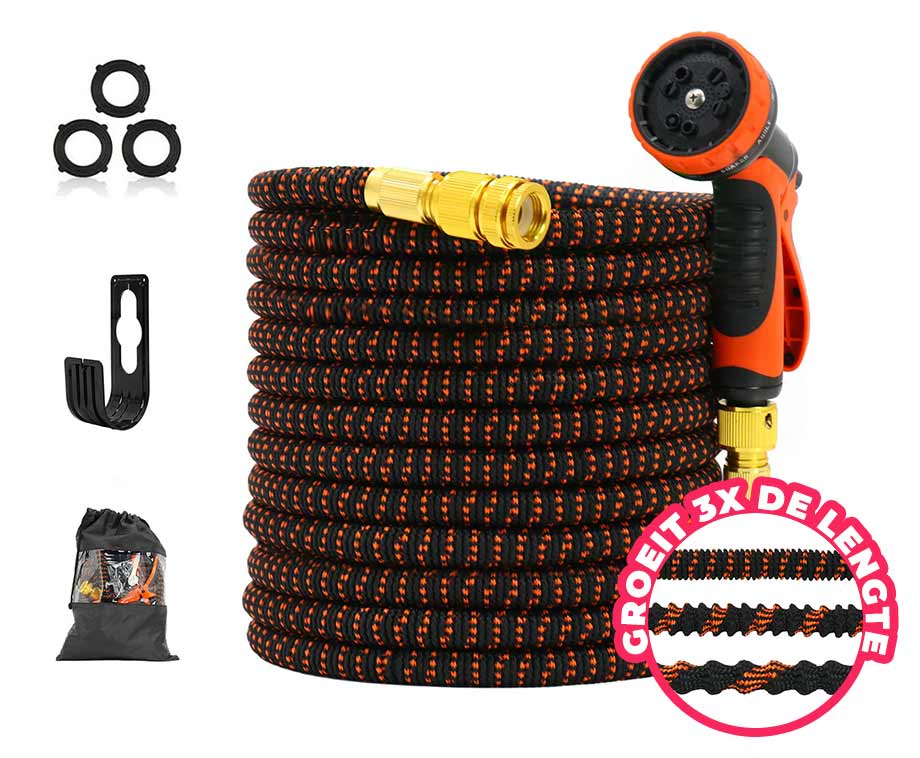 Magische Groeiende Tuinslang DELUXE 30 Meter