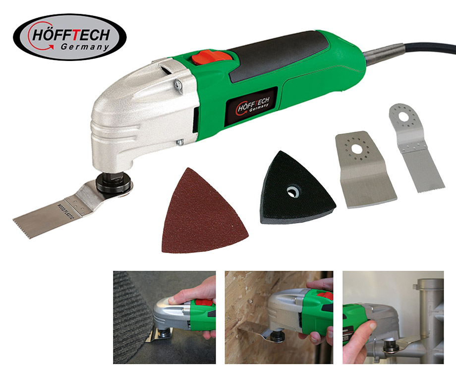 Hofftech Multitool Voor Zagen, Schuren, Slijpen En Meer