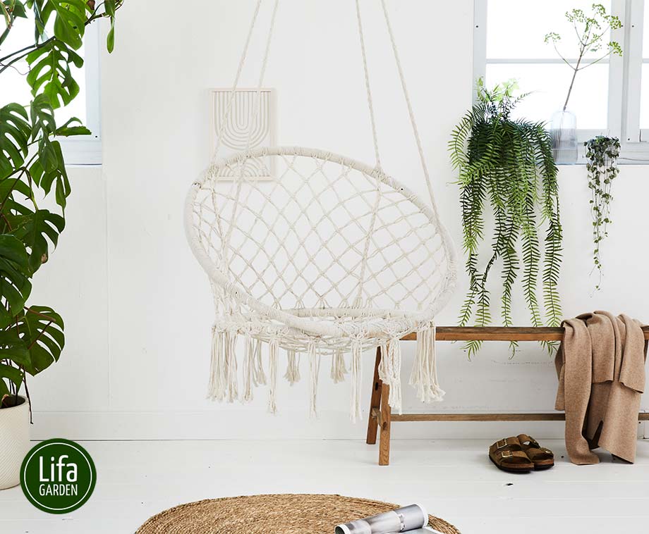 Lifa Garden Hangstoel - Voor Binnen Buiten! | VoordeelVanger.nl Dagelijks