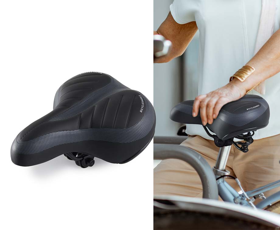 Luxe Gel Fietszadel - Zadelpijn Is Verleden Tijd! | VoordeelVanger.nl -  Dagelijks topaanbiedingen!