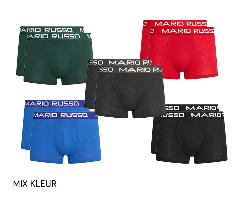 Mario Russo 10-pack Basic Boxers Multi - bestellen vanaf 39.99 € | AFOUND