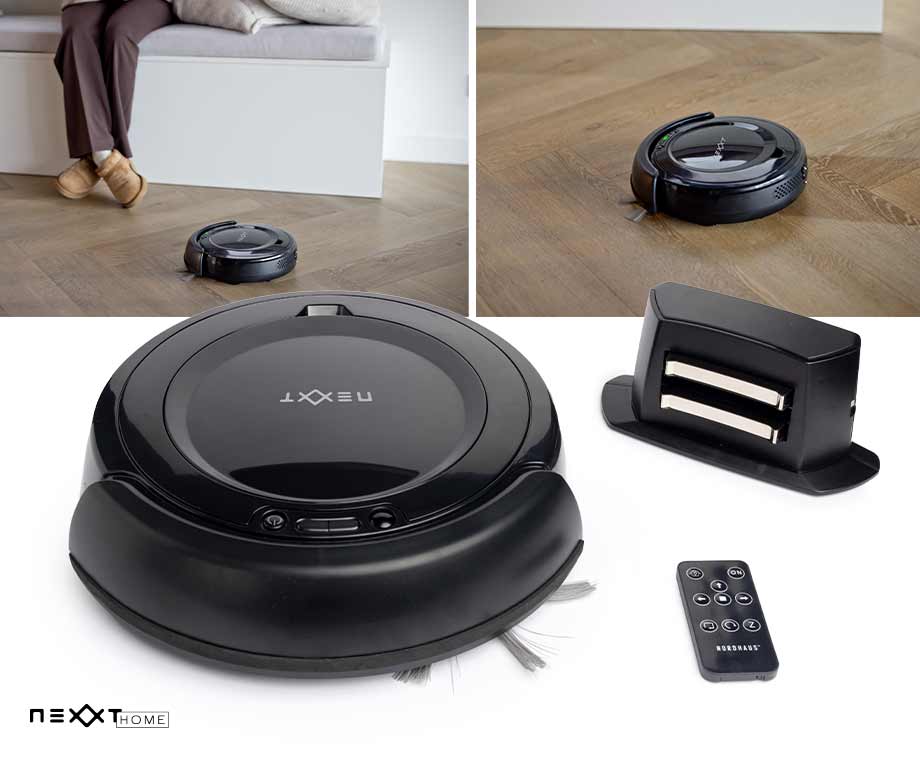 Robot de barrido al vacío y fregona Combo con WiFi/App/Alexa 2000Pa Succión con Robot de barrido al vacío y fregona Combo con WiFi/App/Alexa 2000Pa Succión con