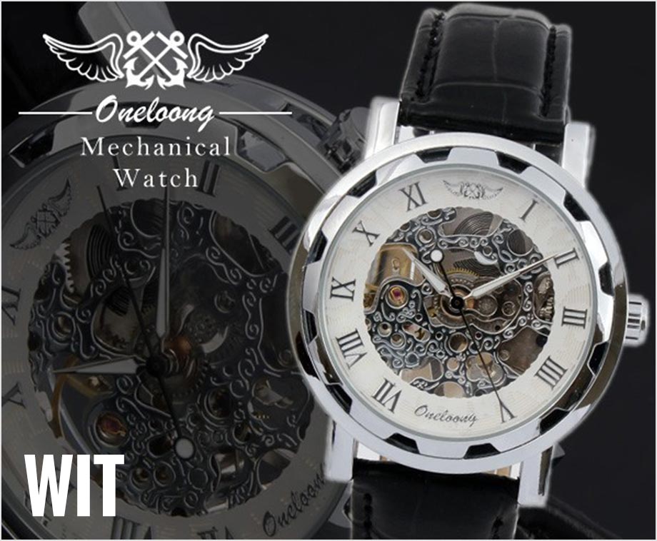 Aeromatic A1164 Classic mechanisch herenhorloge | WatchXL