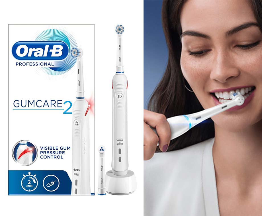 Oral B Professional Elektrische Tandenborstel Gumcare 2 Voor Een