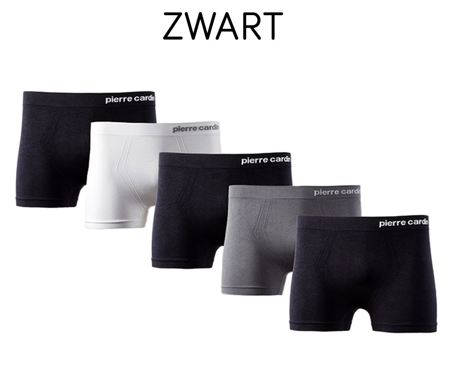 5-Pack Pierre Cardin Boxers Comfortabel Ondergoed Van Topkwaliteit!