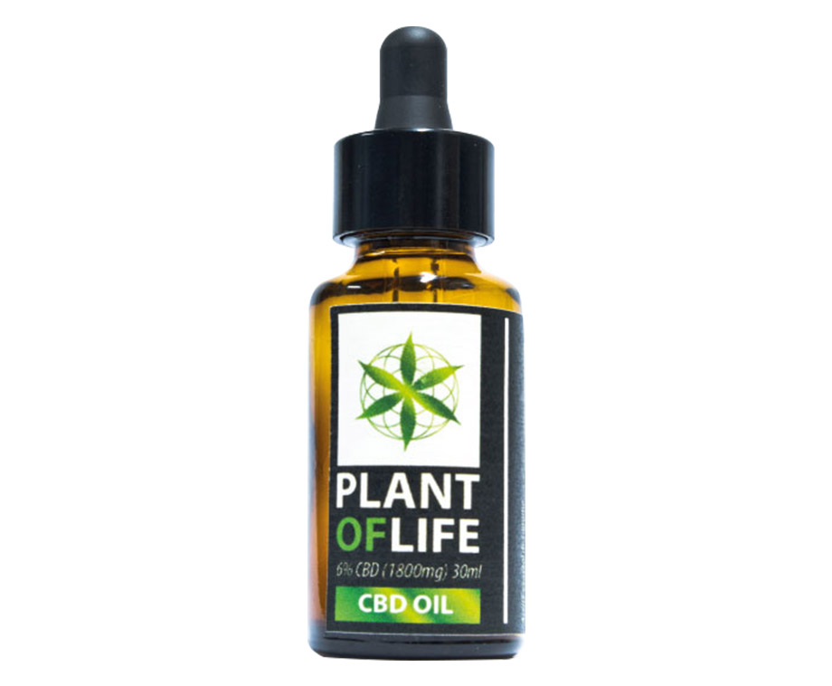 Plant Of Life CBD Hennep Olie 6% - Bij Pijn, Spasmen En Chronische