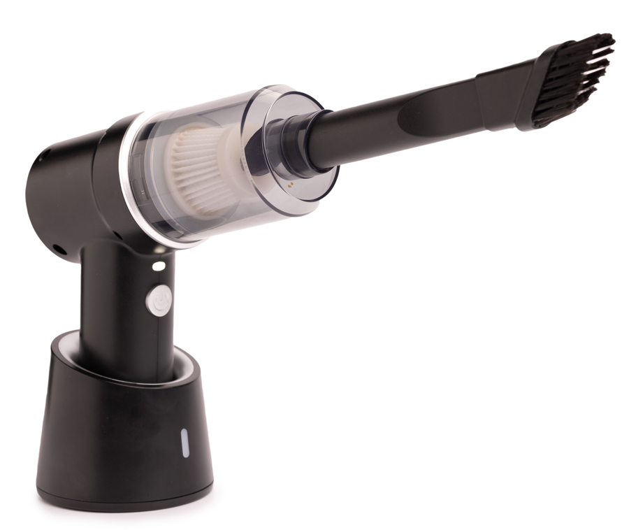Draadloze 2-in-1 Mini Stofzuiger en Compressor