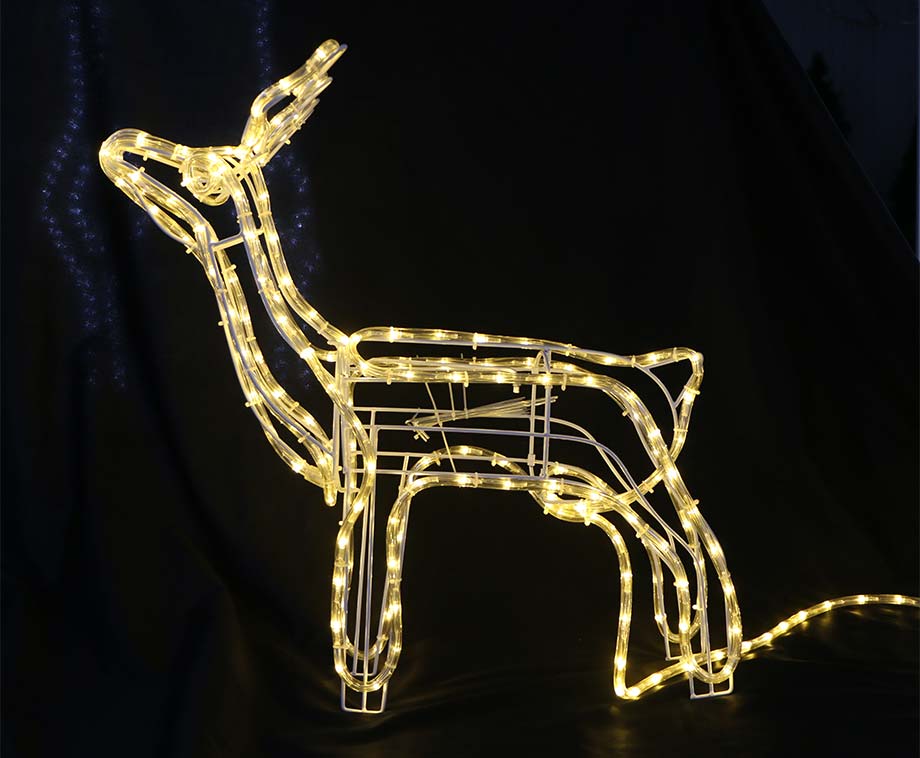 Rendier Met Kerstverlichting De Ultieme Sfeermaker In En Om Huis