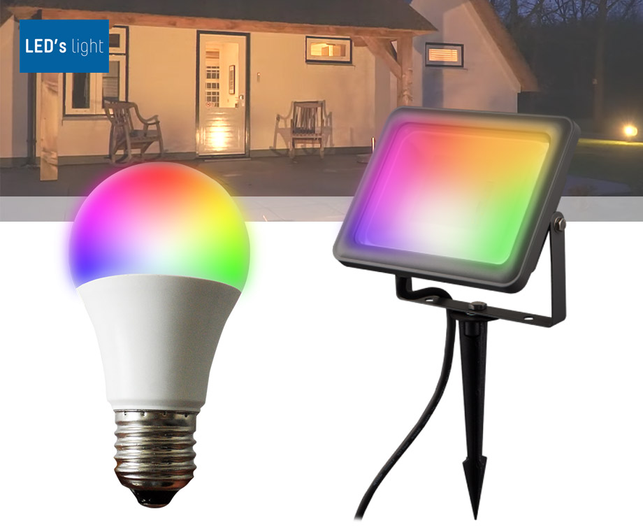 LED's Light RGB Verlichting Met App Voor Binnen Of Buiten! VoordeelVanger.nl Dagelijks