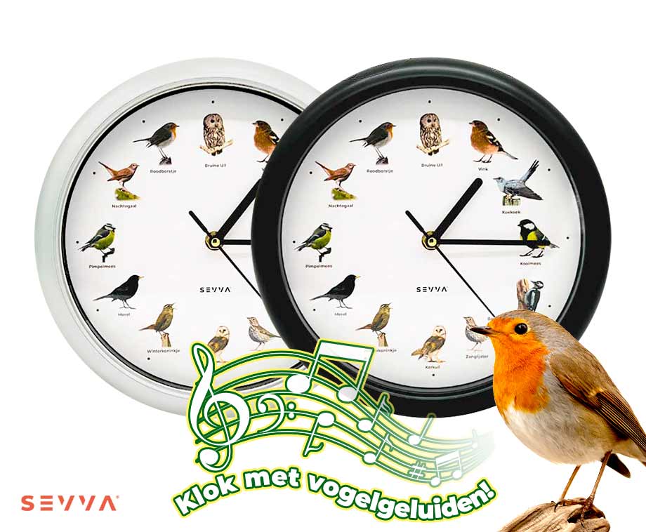 Vind klok vogelgeluiden op - april 2026
