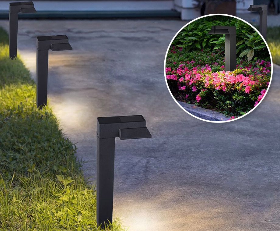 6 pack led solar tuinlantaarns geen gedoe met bedrading voordeelvanger nl dagelijks topaanbiedingen