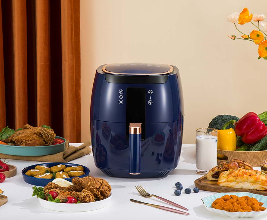 Digitale Airfryer - PFAS vrij - Groot 4 Liter - Heteluchtfriteuse - Zwart - Digital screen - 8 Digitale Airfryer - PFAS vrij - Groot 4 Liter - Heteluchtfriteuse - Zwart - Digital screen - 8
