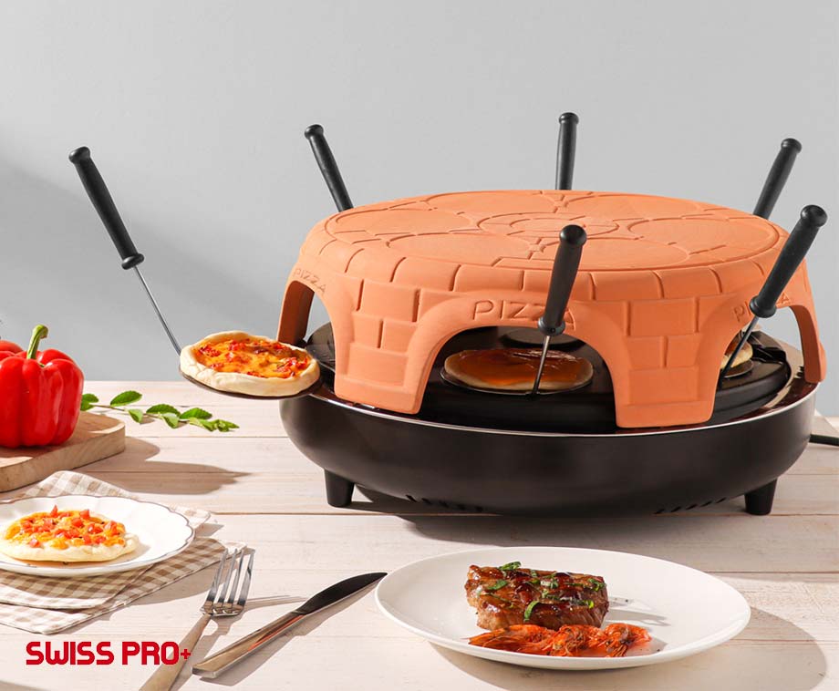 Tafel Pizza Oven Voor 6 Personen Maak Mini Pizza's Aan Tafel