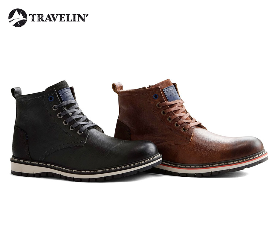 Travelin' Myken Gevoerde Herenschoenen - Verkrijgbaar In 2 Kleuren! |  VoordeelVanger.nl - Dagelijks topaanbiedingen!