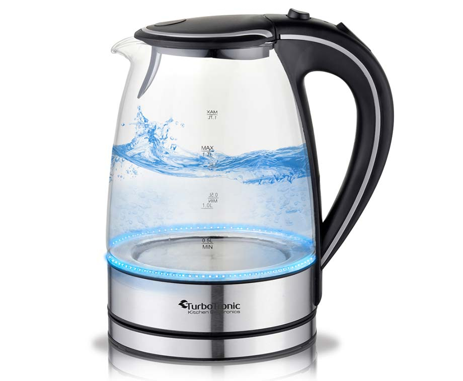 Glazen waterkoker, de beste op een rij