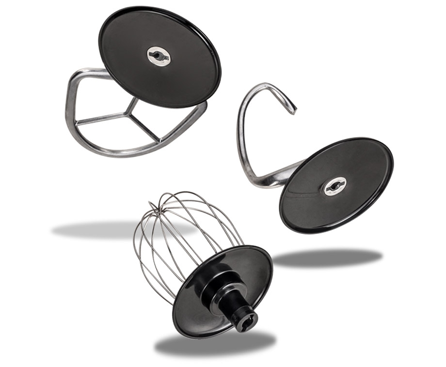 TurboTronic Professionele Stand MixerZwartStand Mixer TT012