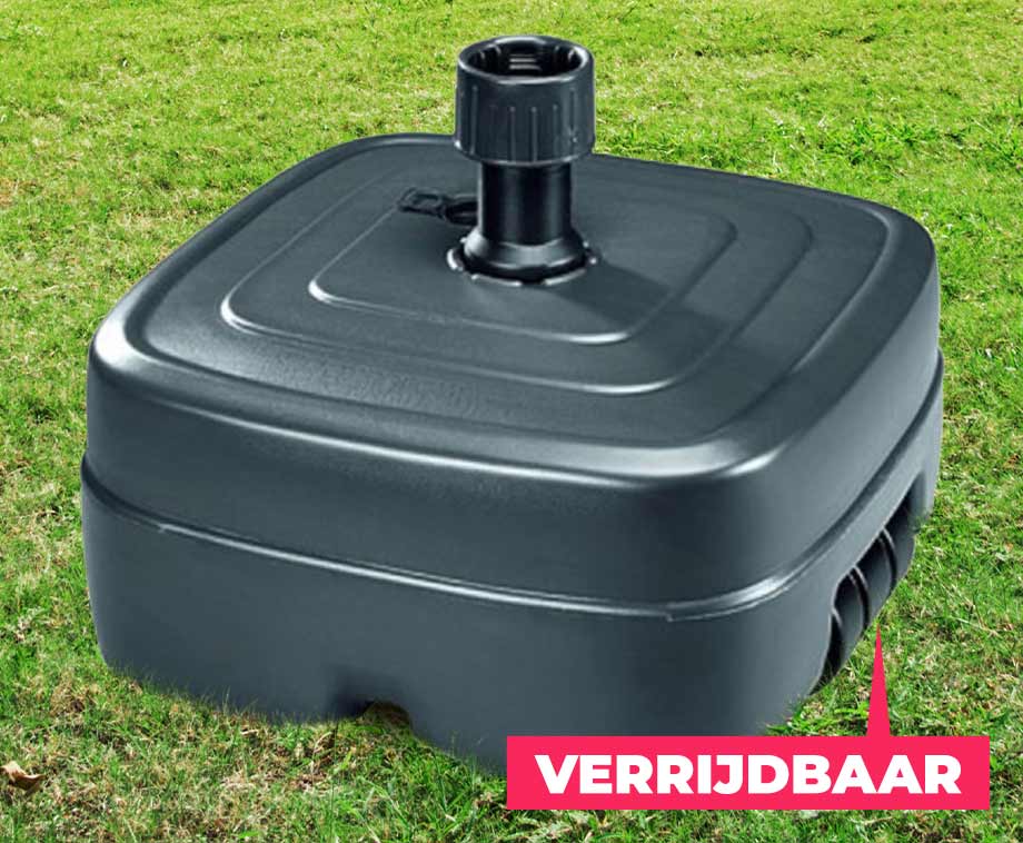 PimXL Parasoltegels Vulbaar - voor kruisvoet van een zweefparasol