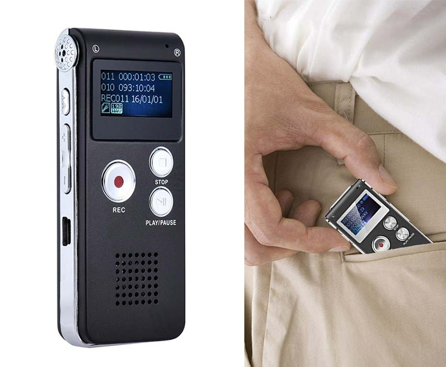 Digitale Voice Recorder Opnemen, Afspelen En Opslaan In Eén