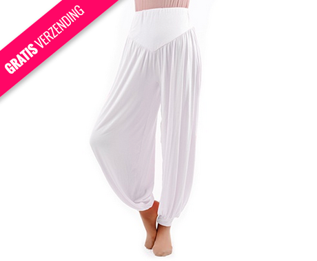Witte yoga discount broek