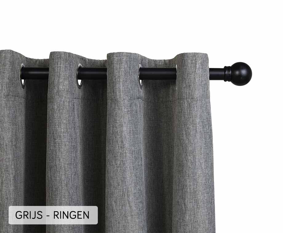 LAKEDO Metalen gordijnringen [20 stuks, goud]30 mm zware ijzeren gordijnringen voor het ophangen van raam- en douchegordijnen - gordijnen voor schuifgordijnstangen - zilveren, zwarte en messing