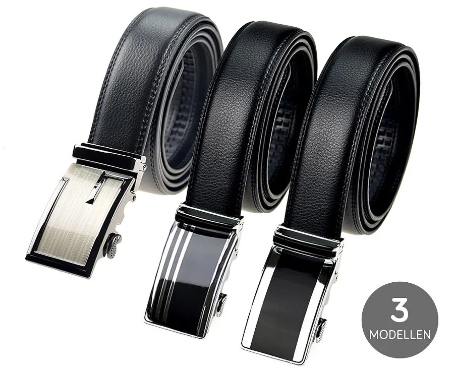 Stijlvolle Herenriem Met Automatische Gesp - De Riem Die Altijd Perfect Zit!