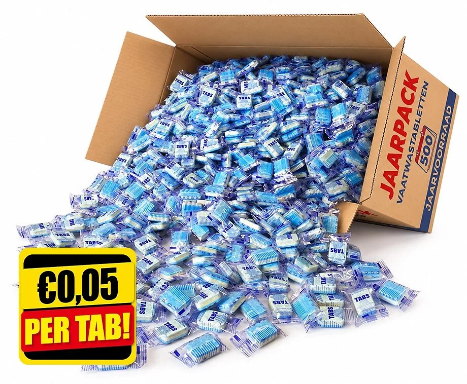 Vaatwastabletten 3-in-1 Voordeelverpakking