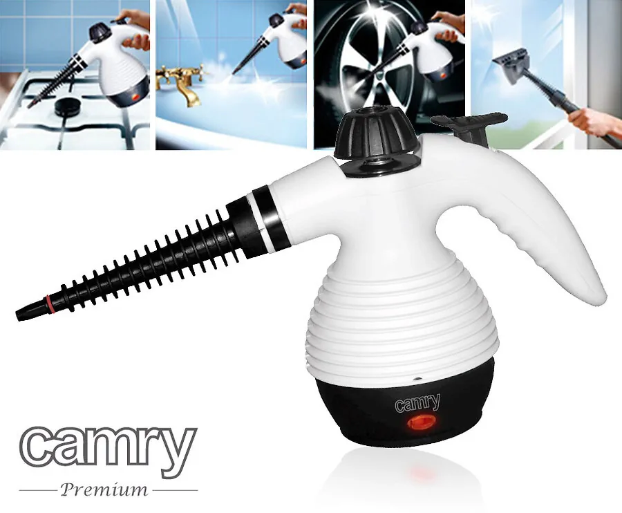 Camry Handstoomreiniger - Reinig Keuken, Badkamer, Textiel En Meer!