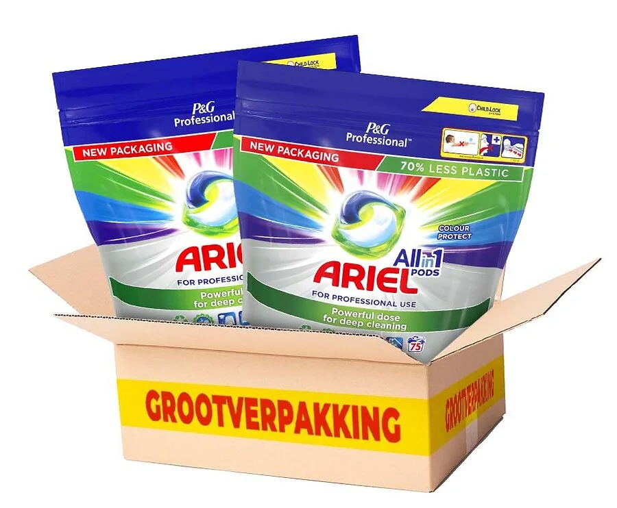 BESPAARPACK: 150x Ariel All-In-1 Pods - Keuze Uit Color Of Regular!