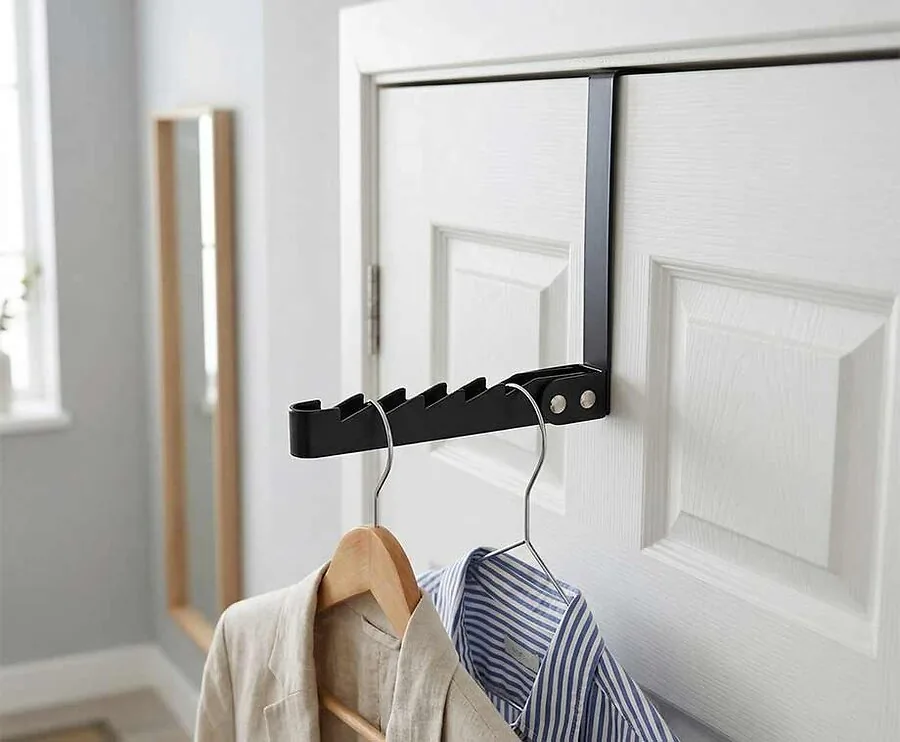 Inklapbare Deurhaak Met Hangers