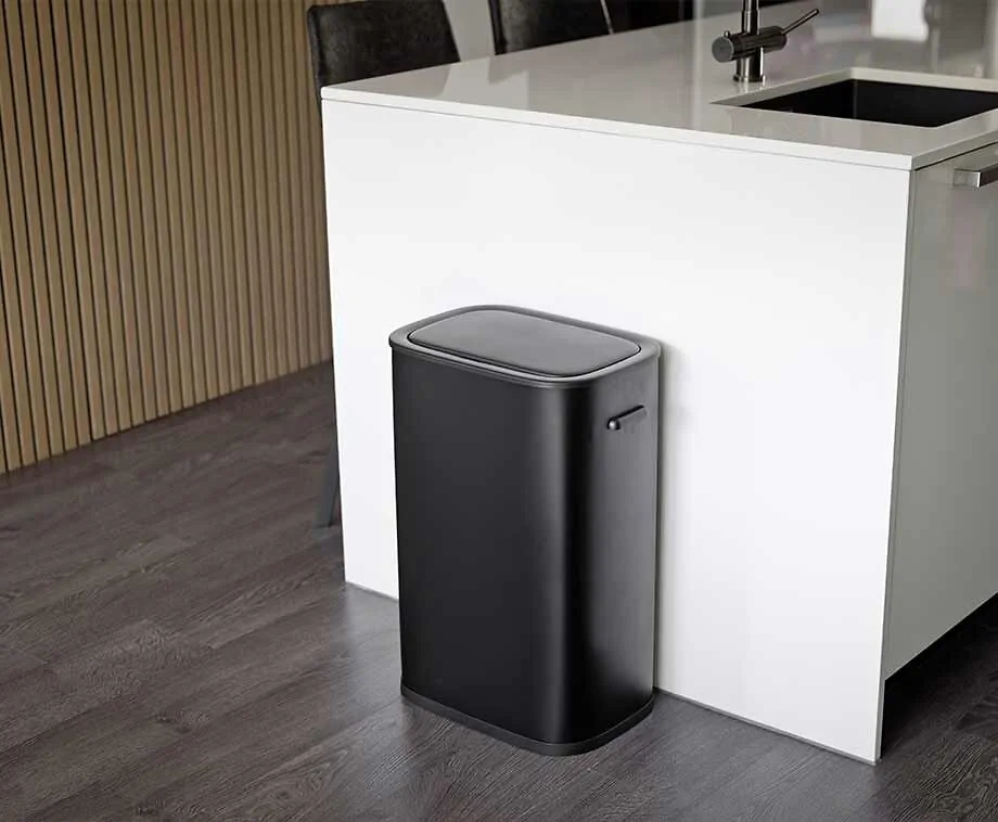 Prullenbak 55 Liter met Sensor of Drukdeksel