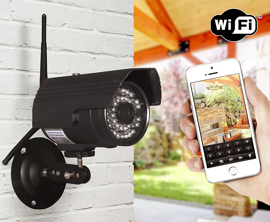 Outdoor WiFi HD Camera - Met Nachtzicht En Bewegingsdetectie!