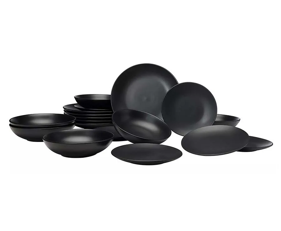 18-Delige Buccan Bordenset - Met Moderne Matte Afwerking!