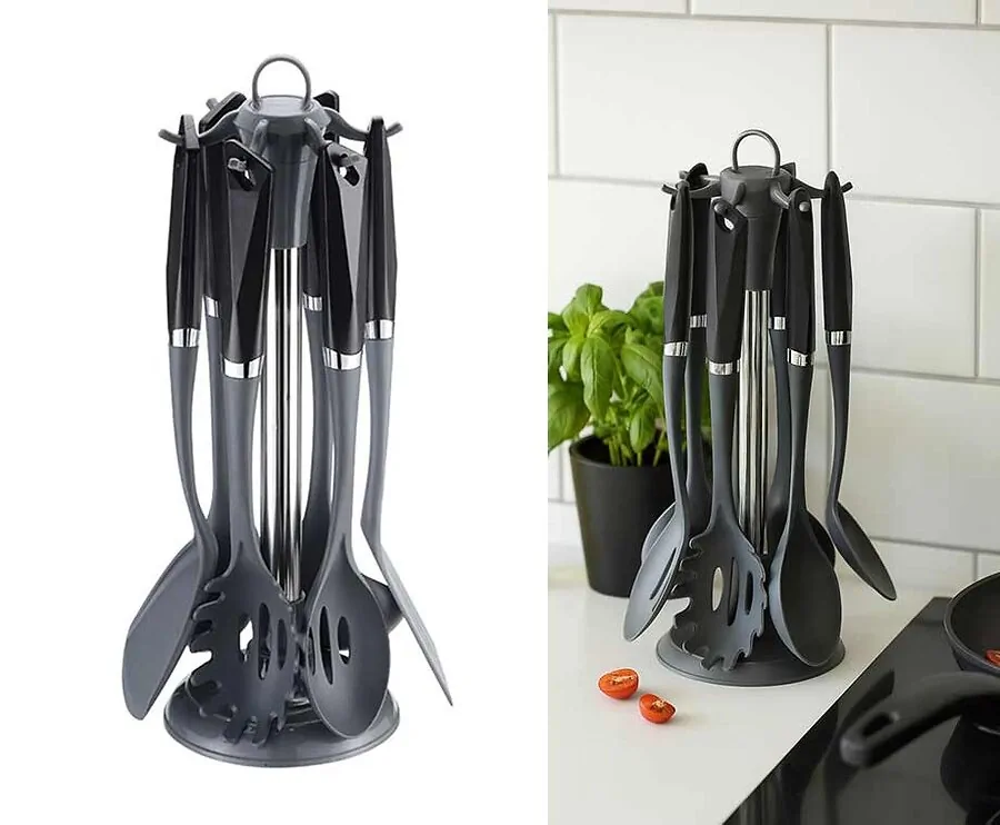 7-Delige Keukenset - Alles Bij De Hand Tijdens Het Koken!
