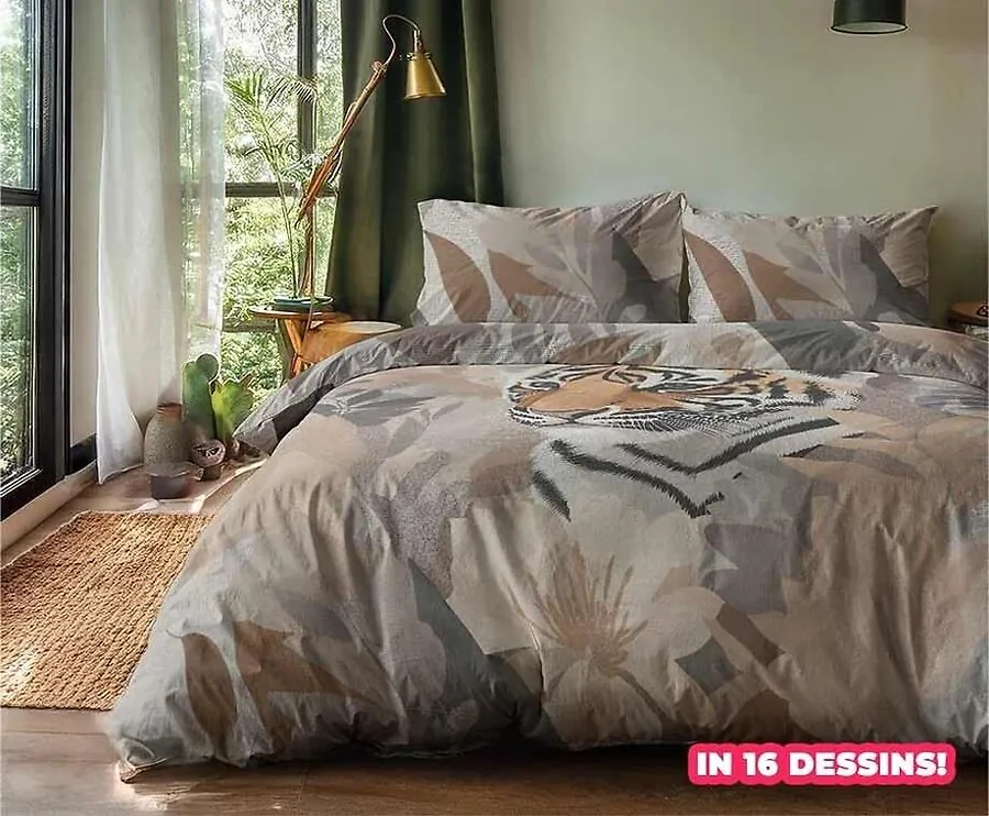 Zydante Dekbedovertrek Met Dierenprint