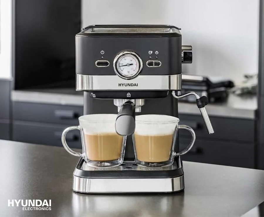 Hyundai Espresso Koffiemachine - Professioneel Koffiezetten In Een Handomdraai!