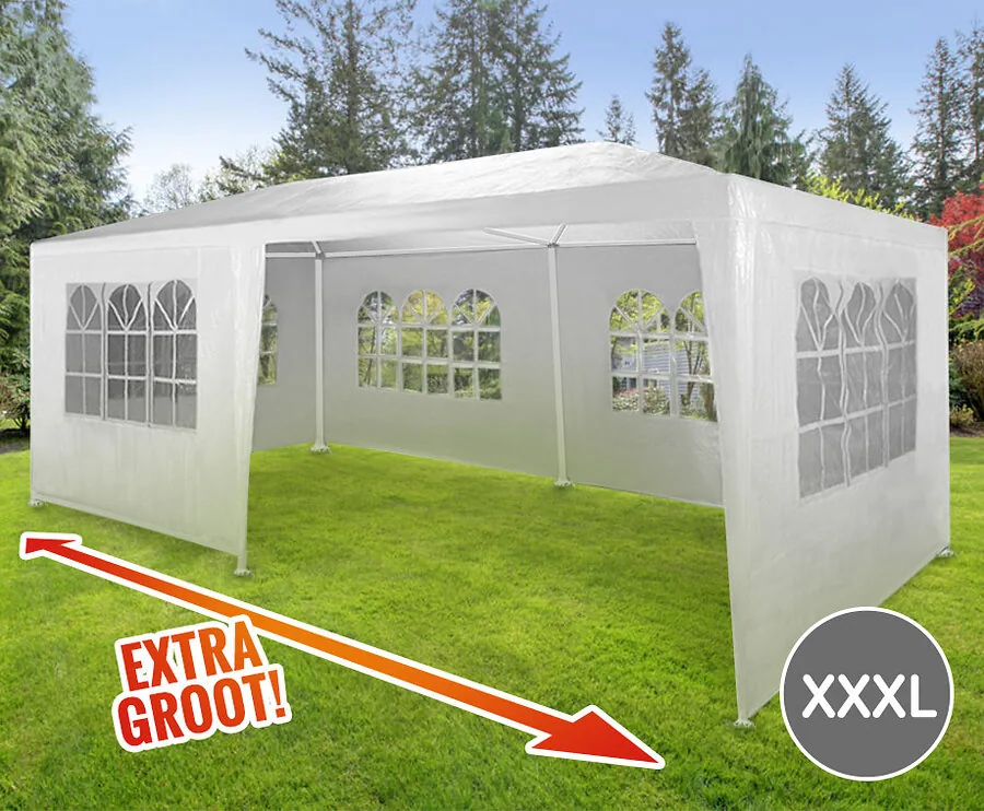 Partytent XXXL Formaat - De Flexibele Oplossing Voor Ieder Tuinfeest!