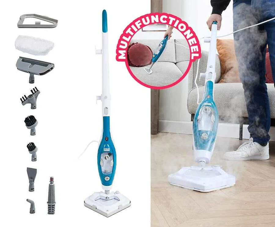 Krachtige Multifunctionele Stoomreiniger - Voor Vloeren, Meubels En Meer!
