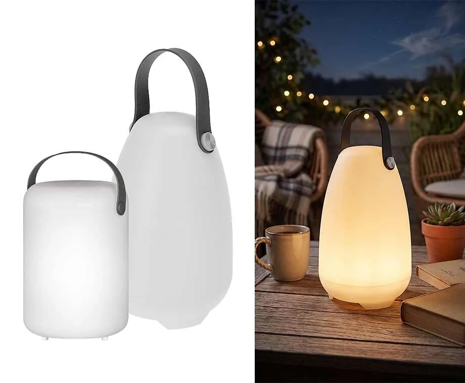 Oplaadbare Tafellamp Met 12 Kleurinstellingen En Dimmer - Verkrijgbaar In 2 Maten!