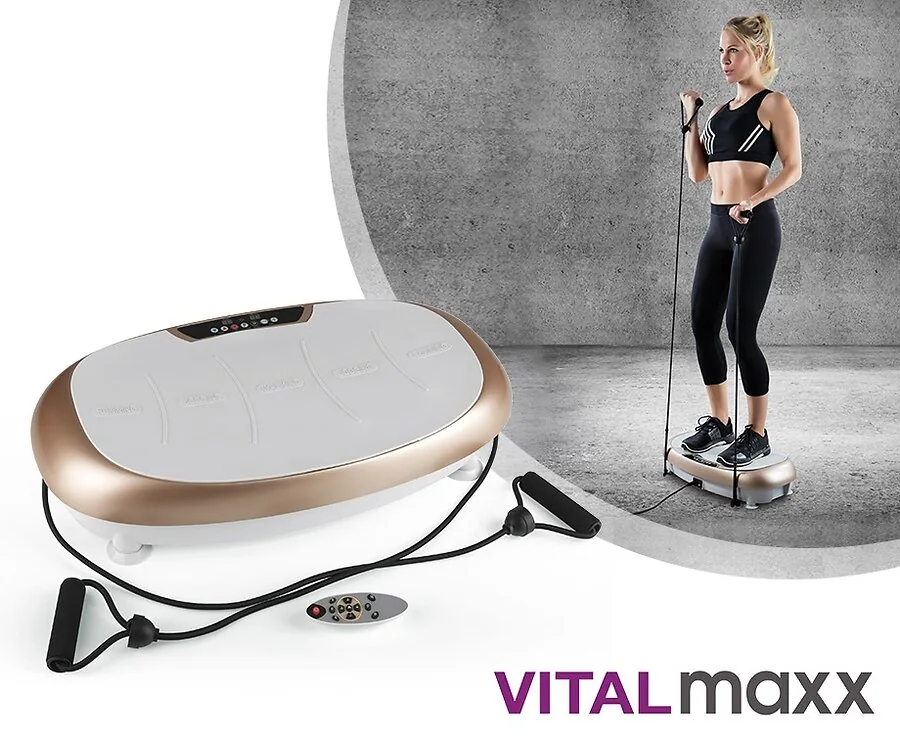 Vitalmaxx Trilplaat Trainer - Effectieve Vetverbranding En Spierversterking!