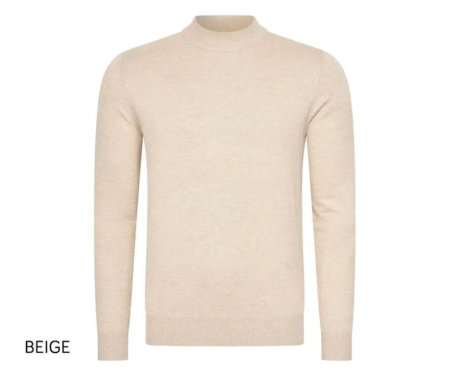 Coltrui met Lage Col Beige 3XL