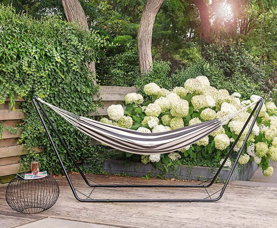 Lifa Garden Hangmat Met Standaard - Optimaal Buiten Relaxen!
