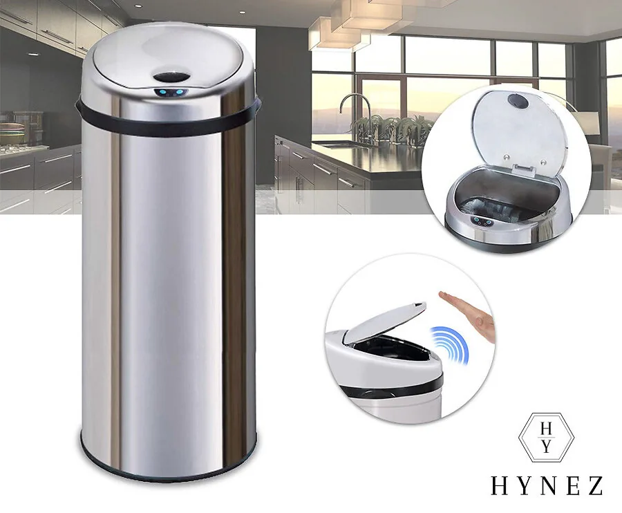 Hynez Automatische RVS Prullenbak - Handig En Hygiënisch!