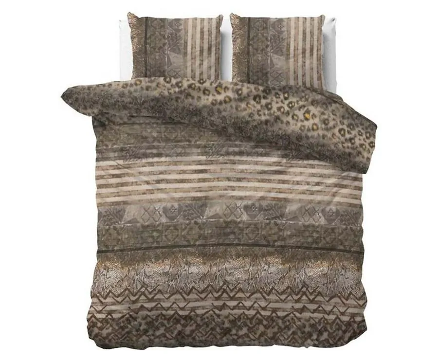 Sleeptime Dekbedovertrek - Retro Leopard - 240 x 200/220 | lits-jumeaux