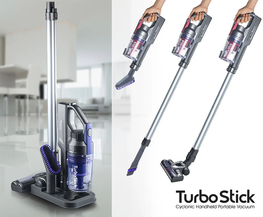 Turbo Stick Cyclone Accustofzuiger - Snoerloos, Compact En Ultra Licht In Gewicht!