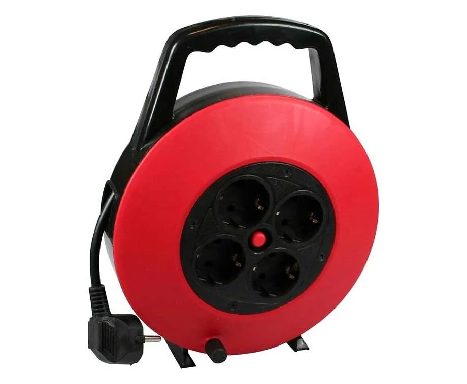 Kabelbox 10 Meter Met Grip - Altijd Een Stopcontact In De Buurt!