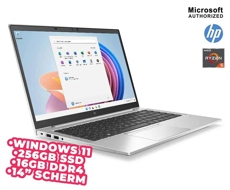HP EliteBook 845 Refurbished - Direct Klaar Voor Gebruik Met Windows 11!