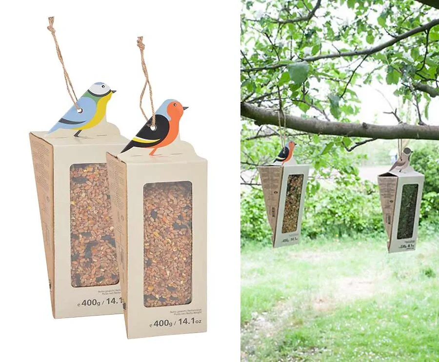 Vogelvoer In Houder 400 gr - Vandaag 1+1 GRATIS!